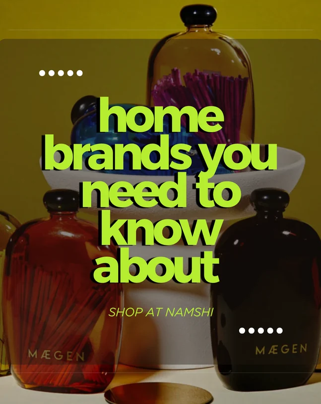 Home brands you need to know about, shop at Namshi, Magen glassware